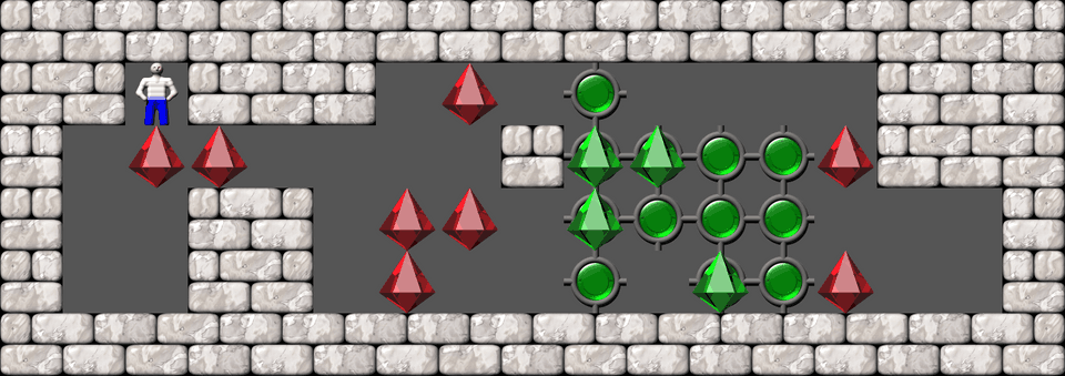 Sokoban The SokHard collection level 163